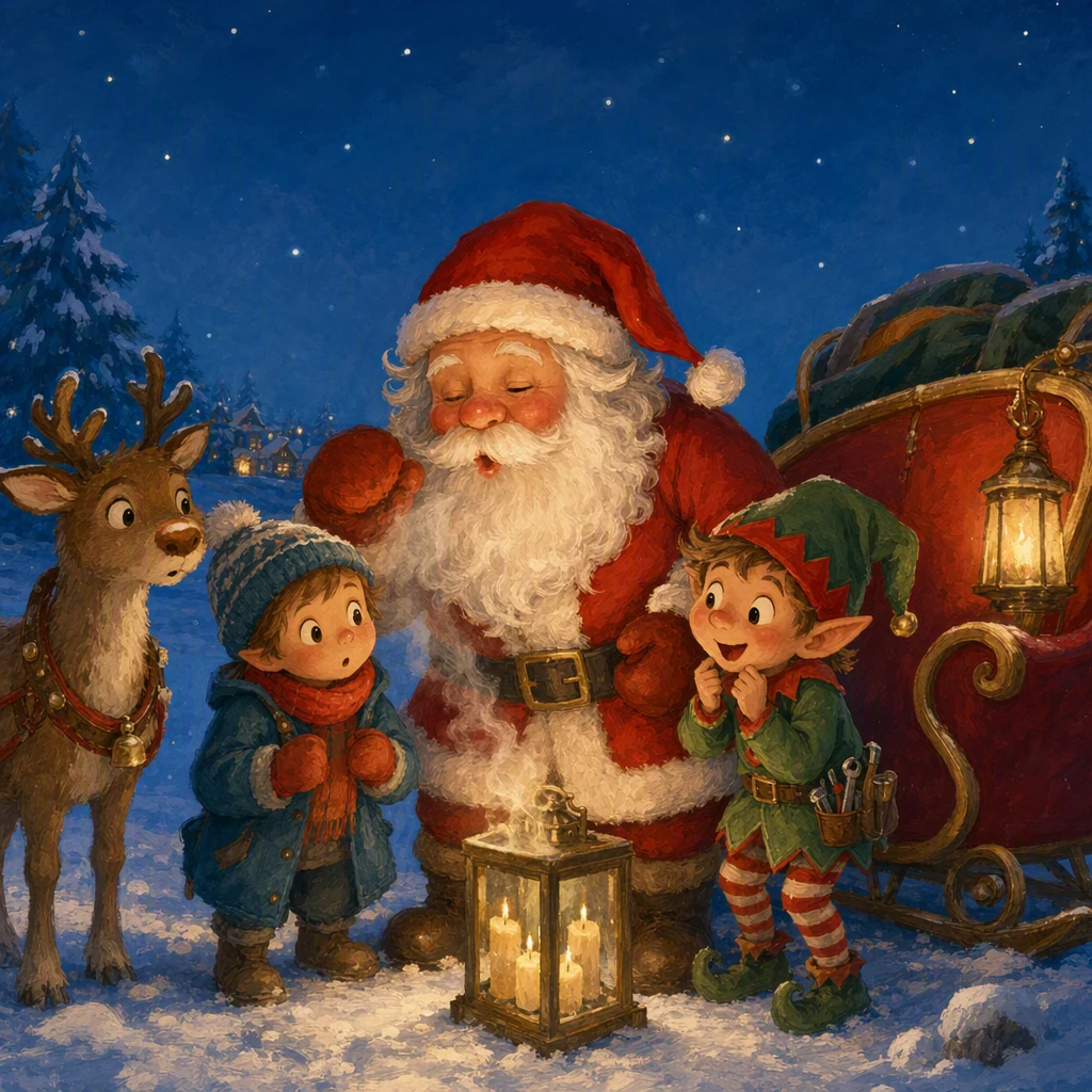 Le Père Noël est enrhumé