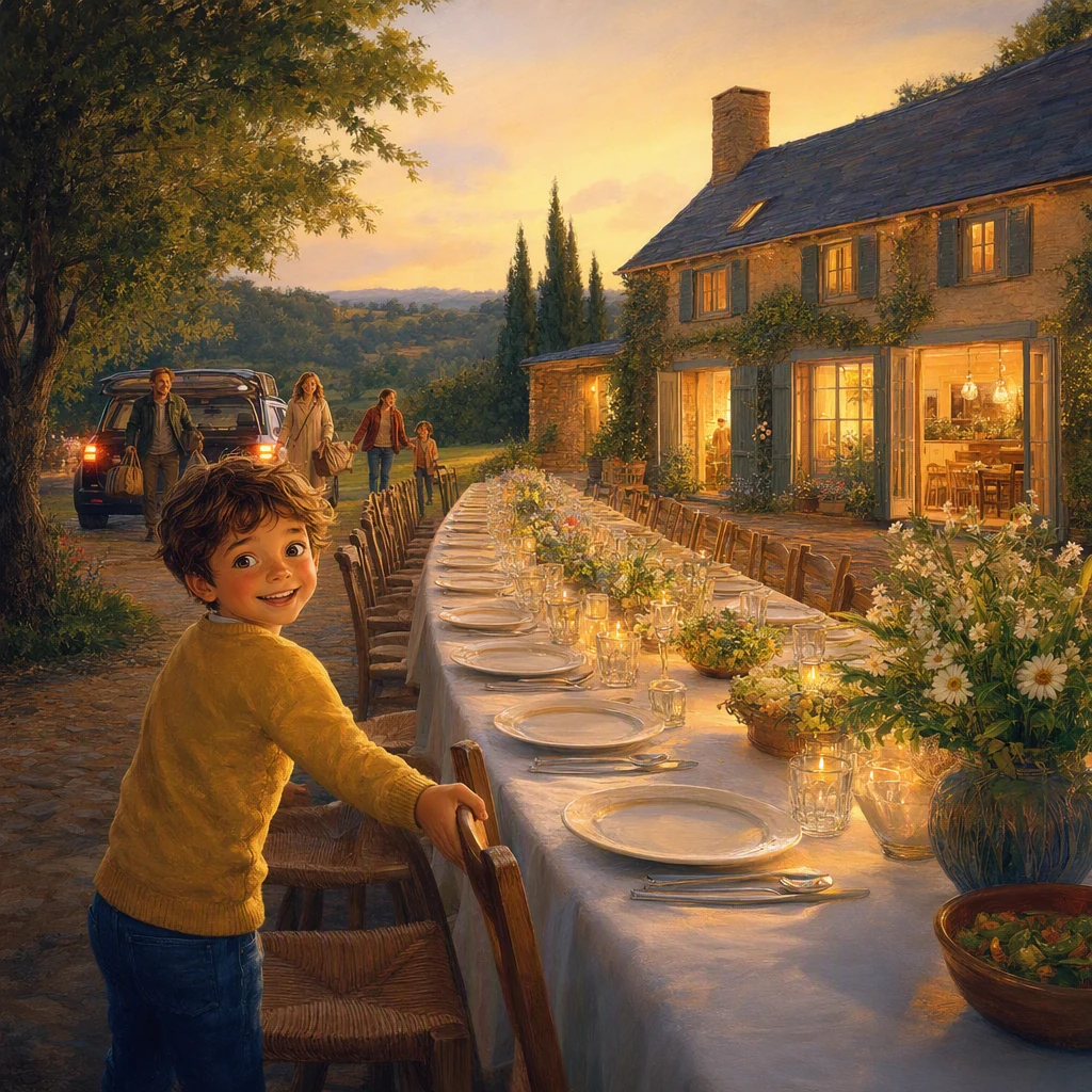 La table n'arrête pas de s'allonger