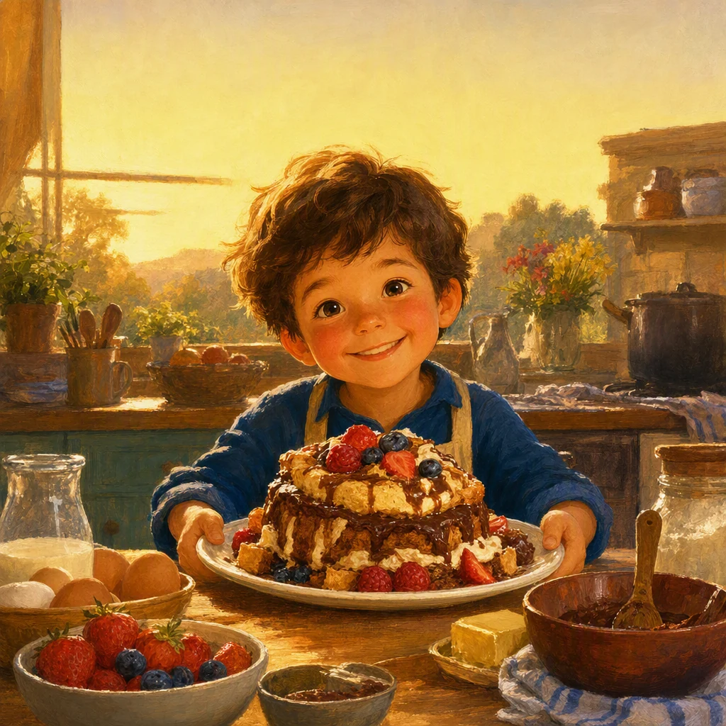 Le gâteau s'est effondré