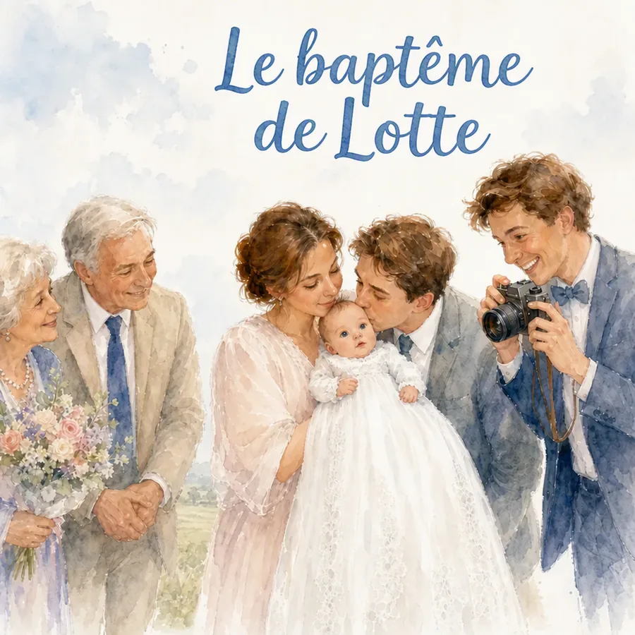Un cadeau de baptême à son prénom
