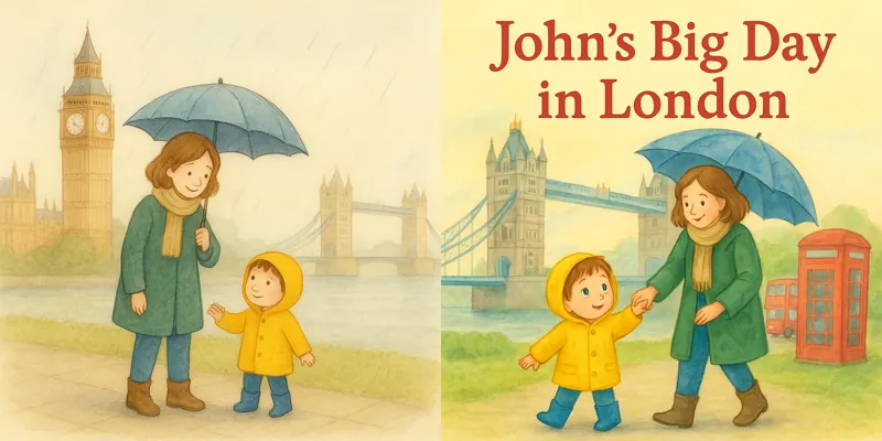 John découvre Londres