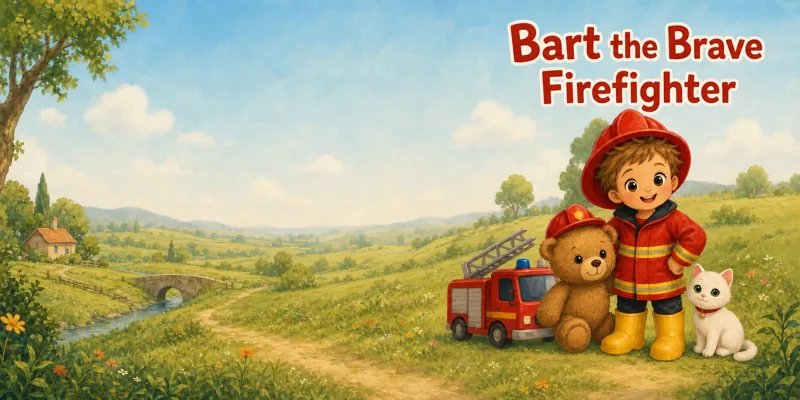 Bart le courageux pompier