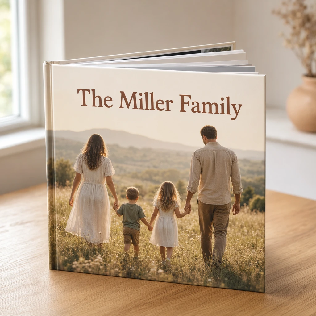 Livre photo de famille